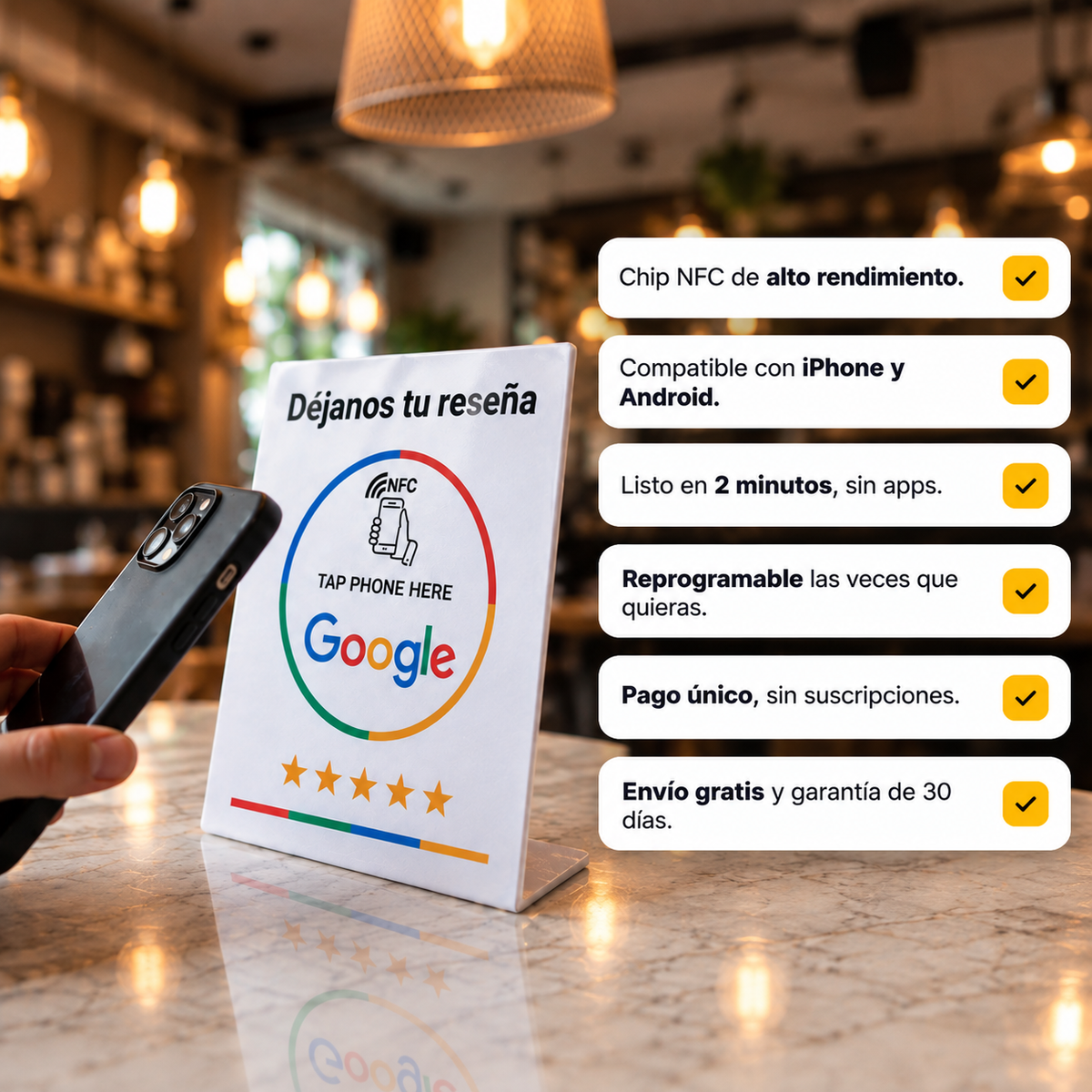 Tarjeta NFC Español
